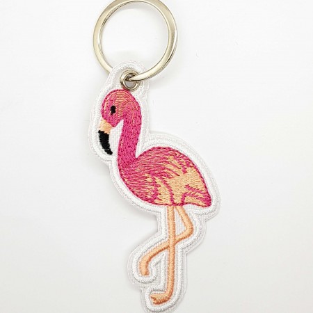 Chaveiro Flamingo 9x4,5 cm Cód.C1033