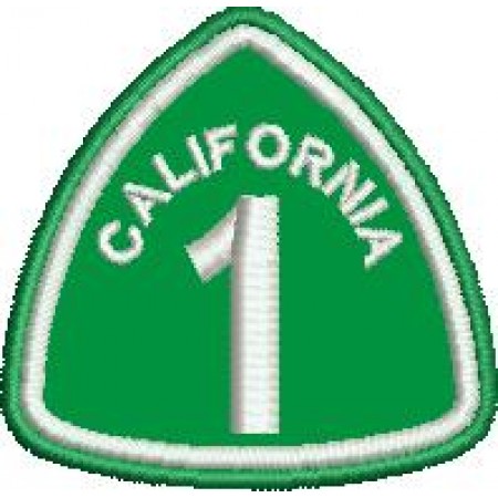 Patch Bordado Califórnia 5x5 cm Cód.2032