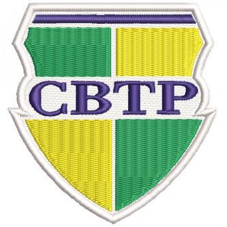 Patch Bordado CBTP 8,5x8 cm Cód.2418