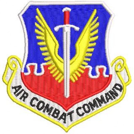 Patch Bordado Comando Aéreo  8x8 cm Cód.2107