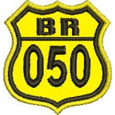 Patch Bordado BR050 - 4,5x4 cm Cód.1903
