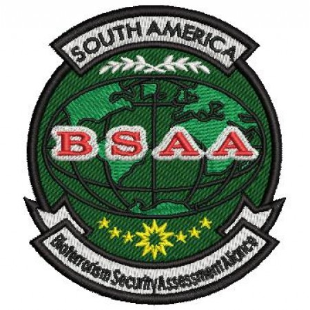Patch Bordado BSAA 9x8 cm Cód.2398