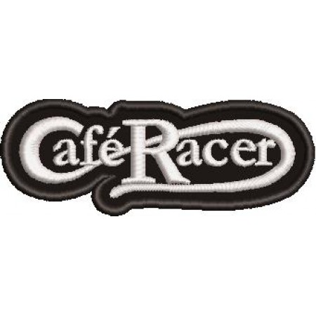 Patch Bordado Café Racer 3x9 cm Cód.1915