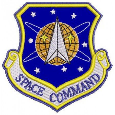 Patch Bordado Space Command 8,5x8,5 cm Cód.2257