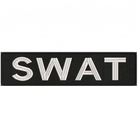 Patch Bordado Swat 7x29 cm Cód.2375