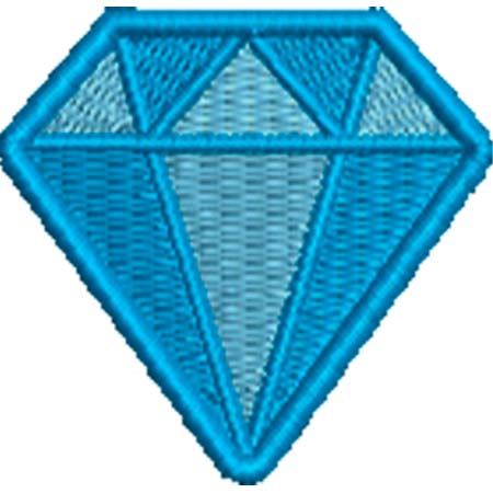 Patch Bordado Diamante 4x4 cm Cód.6260